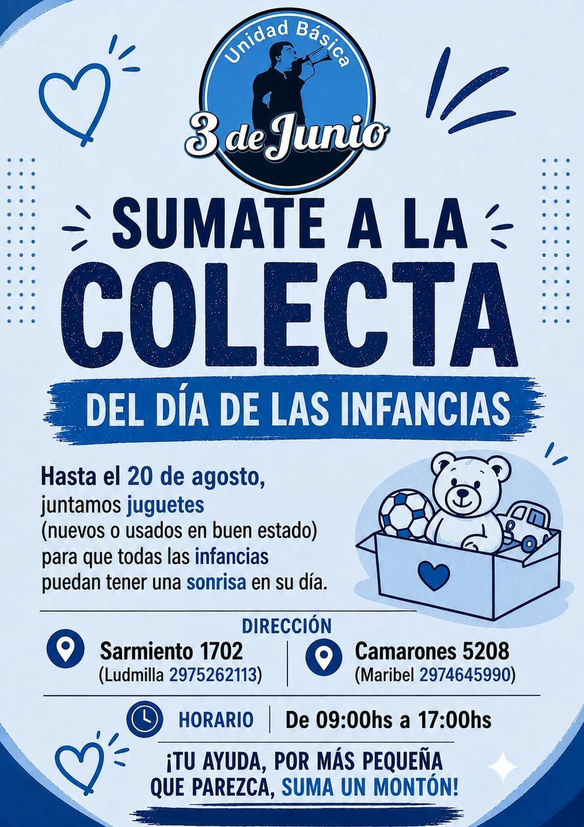 BASICA3DEJUNIO's tweet photo. Agradecemos si pueden compartir el Flyer💙 https://t.co/v4gDNFhtuU