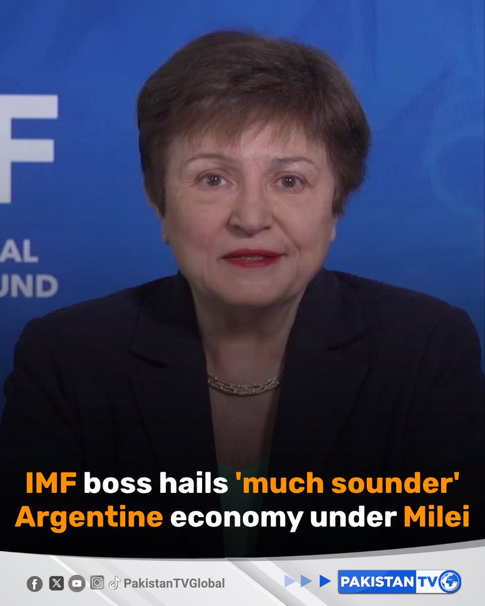 IMF Chief Praises Argentina's Economic Recovery Under Javier Milei