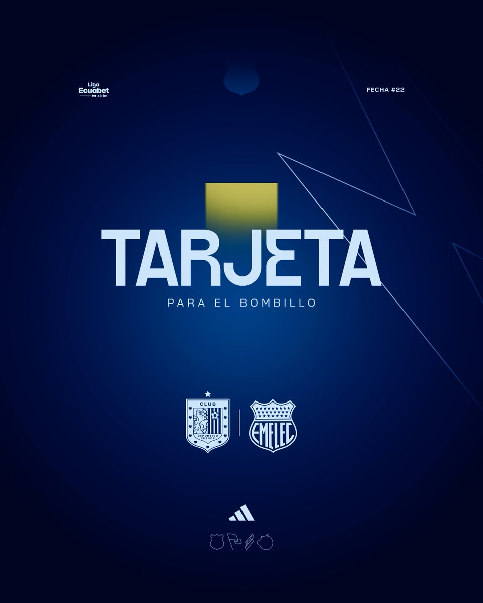 CSEmelec's tweet photo. ⌚️ 90+4’ | 2T
🟨⚠️ Tarjeta amarilla

1 Valero

#DCxCSE 2-1
#VolviendoASerEmelec #LigaEcuabet https://t.co/gSRoT6I3tG