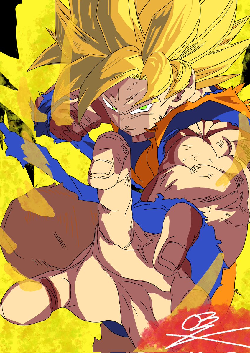 zerosan030303's tweet photo. 最近描いた戦闘民族 https://t.co/LLeKiolr6x
