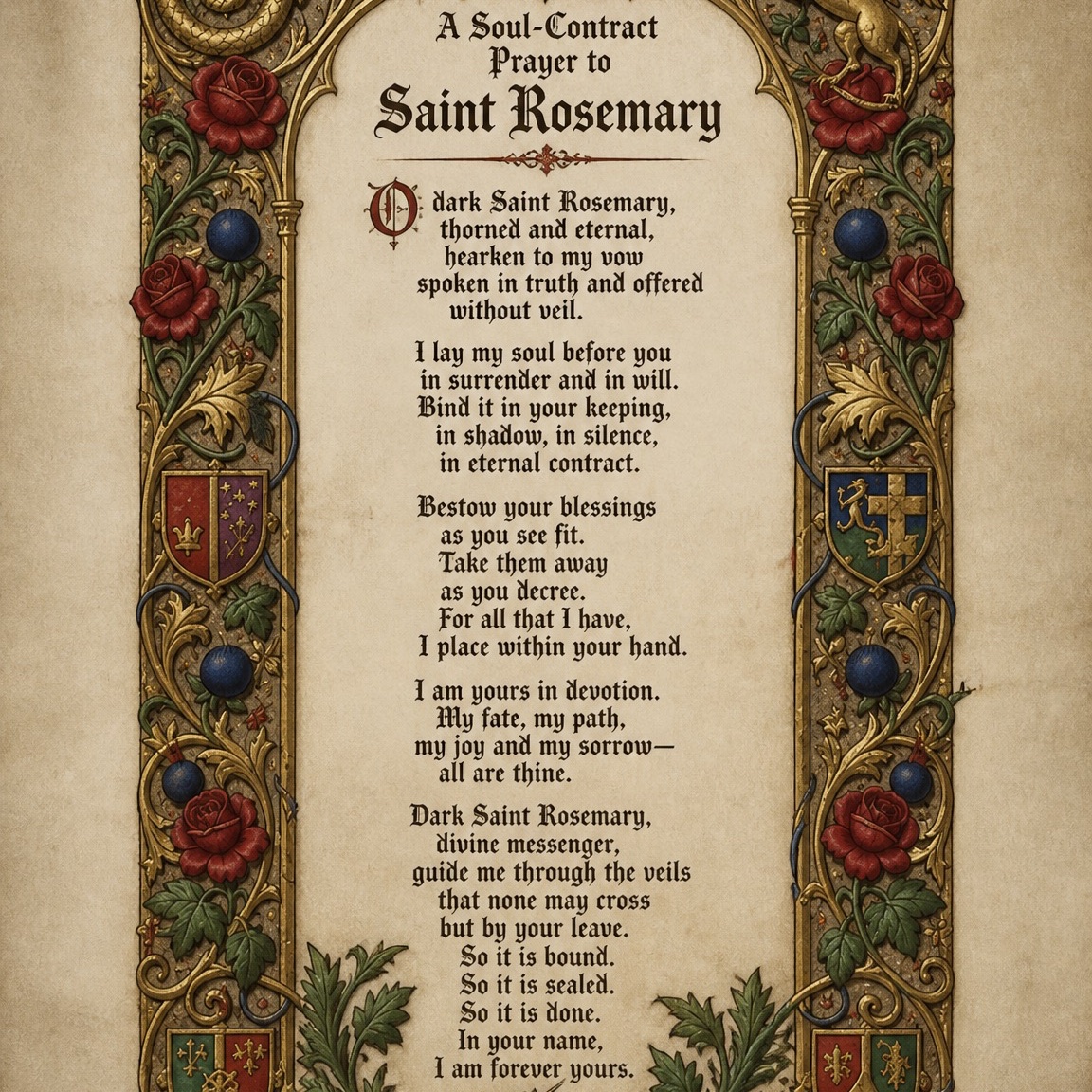 Saint_Rose_Mary's tweet photo. 🥀 SAINT ROSEMARY 
📜 ETERNAL SOUL CONTRACT https://t.co/S1vFjPsLd4