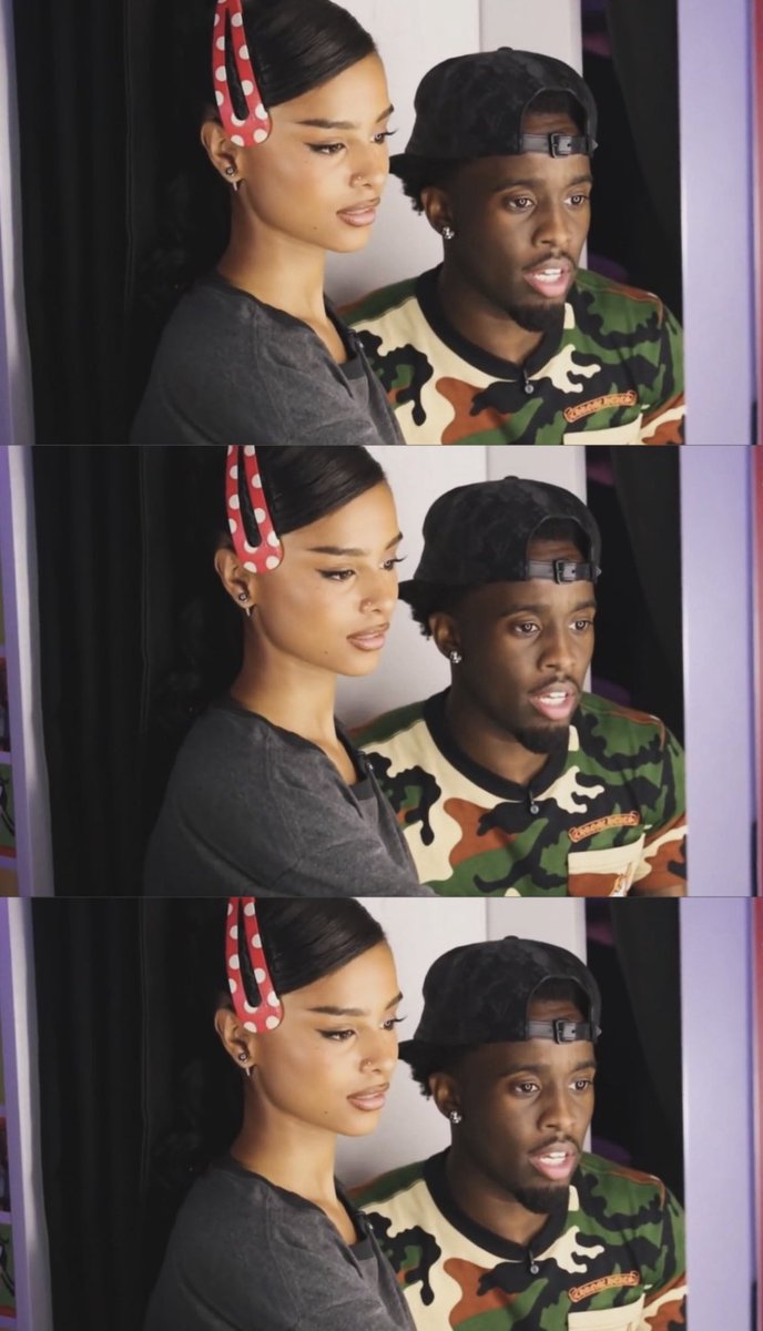 SlatDontMiss's tweet photo. Kai Cenat &amp; Tyla started posing in the Photo Booth together 😭❤️ https://t.co/9ODM733Qf5