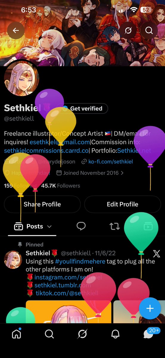 Sethkiel🌹 tweet media