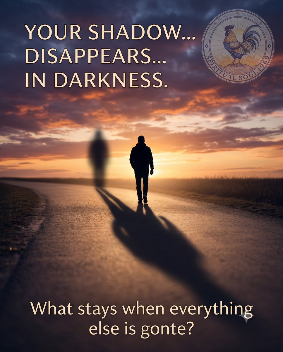SeeQir69's tweet photo. YOUR SHADOW...

DISAPPEARS...

IN DARKNESS.

Your reputation may fade.

Your possessions may pass on.

Your titles may be forgotten.

But your character leaves an imprint no darkness can erase.

What stays when everything else is gone?

#Character #Legacy #Purpose #LifeLessons https://t.co/UqubjKXyxC