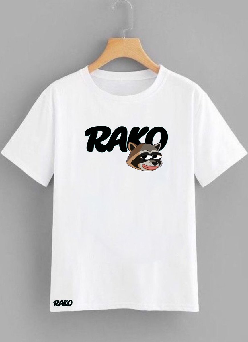 Places2026's tweet photo. $Rako I have a proposal. I work in sublimation printing. Could the project owner create a brand called RAKO? I could be the one to create the t-shirts and some designs, and we could use the profits to buy back $RAKO.

Can we dream big and make it a reality? https://t.co/MbK0RZfcEc
