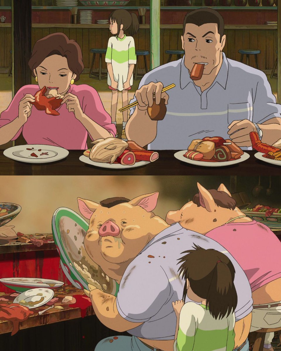 retro_anime's tweet photo. Spirited Away (2001) https://t.co/fe3FRsF9tw