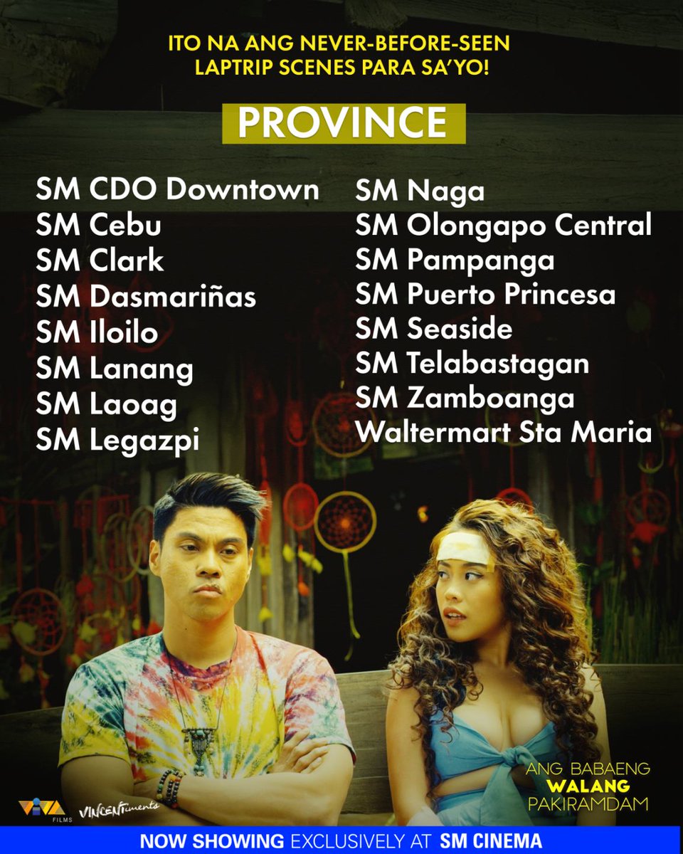 VIVA_Films's tweet photo. MAY MARARAMDAMAN KA RITO! 😎
FIRST TIME ON THE BIG SCREEN! Mapapanood mo na 𝗔𝗡𝗚 𝗕𝗔𝗕𝗔𝗘𝗡𝗚 𝗪𝗔𝗟𝗔𝗡𝗚 𝗣𝗔𝗞𝗜𝗥𝗔𝗠𝗗𝗔𝗠 with never-before-seen laptrip scenes! 🤩🍿
Tara sa sinehan this 𝗝𝗨𝗟𝗬 𝟮𝟰 exclusively at SM CINEMA
#ABWP #KimJe #KimMolina #JeraldNapoles https://t.co/qKRTrX4XDa