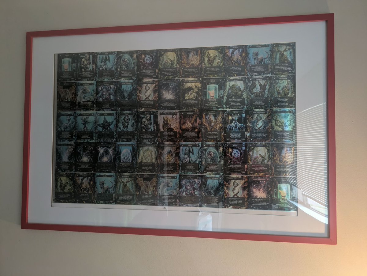 HelixMonsters's tweet photo. Top prize winner will receive a framed First Edition Uncut Holographic Sheet (55 cards) + signed Certificate of Authenticity. 
Good luck
Giveaway starts tonight! https://t.co/mRk4J7yW7f