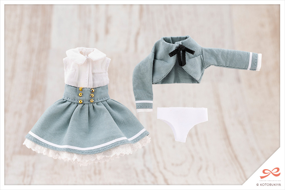 kotobukiyas's tweet photo. 【予約開始】
プラモデルと布服がセットになった「#きるプラ」シリーズに「小石川 エマ」が登場！

衣装は布製で再現。シャツとスカートが一体化した制服とボレロ、インナーがセットになっています✨
https://t.co/NKgykHOsgR

 #創彩少女庭園 https://t.co/ac3dzLTQtN