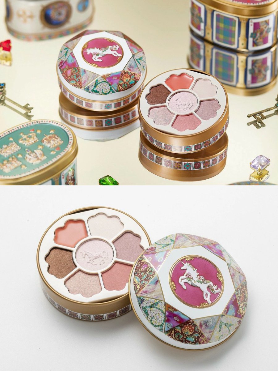 japancapsuletoy's tweet photo. 次の付録...お菓子缶のコスメなのヤバい https://t.co/saFBWHrrc5
