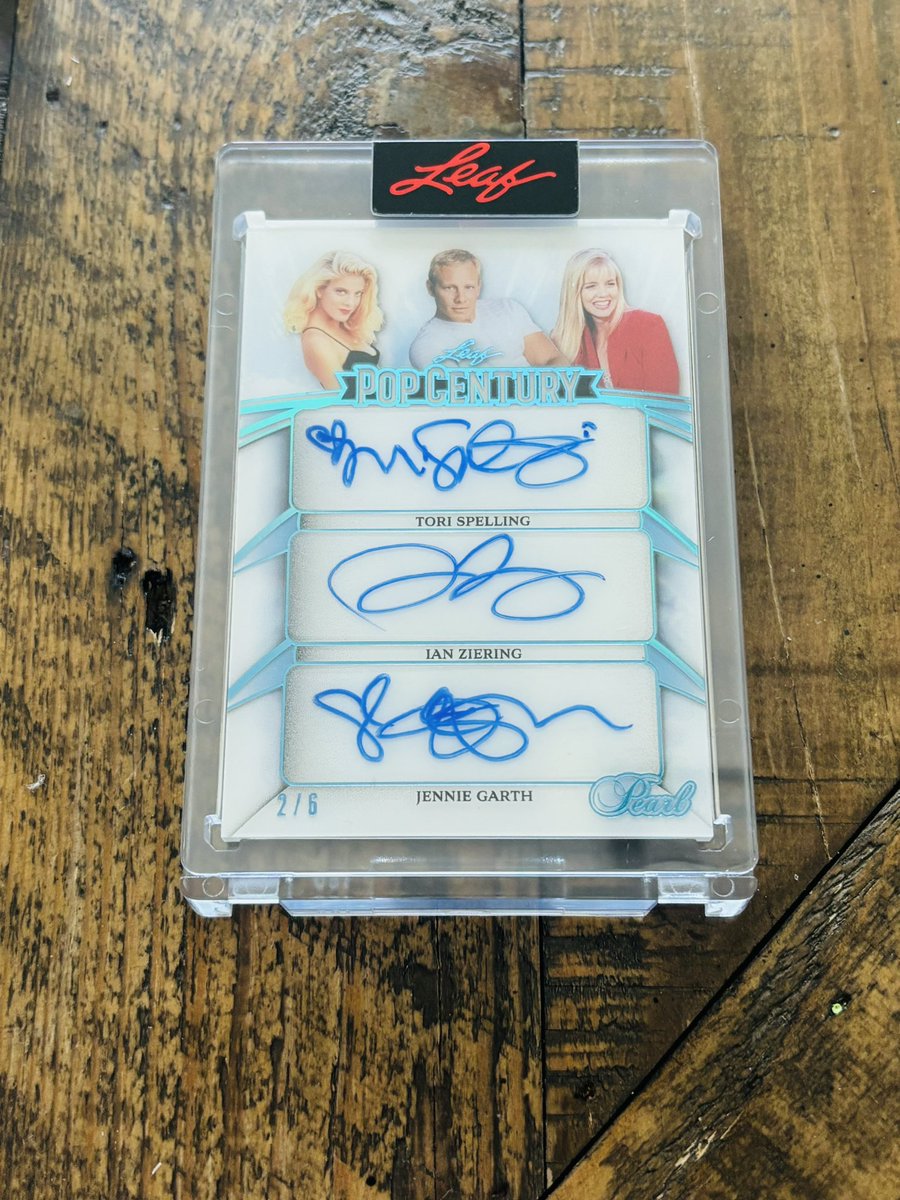 a_pep11's tweet photo. 90210 Triple Auto Spelling/Ziering/Garth Pearl /6 $100 shipped OTO #PepSales https://t.co/on9JFCq50q