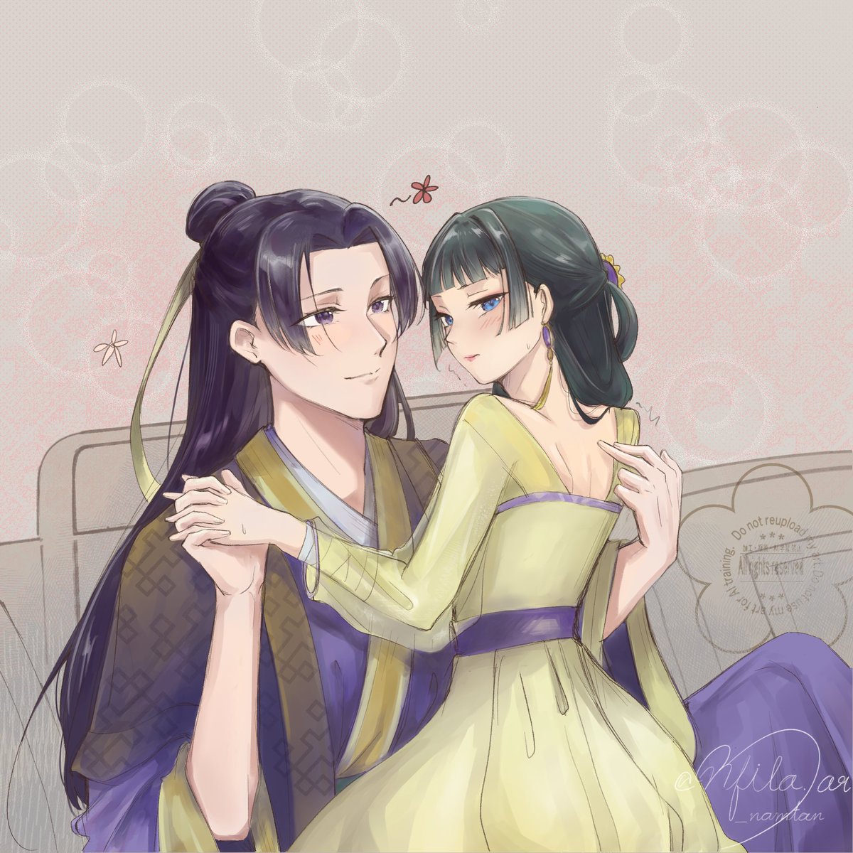 nfila_namtan's tweet photo. Flirting …🌙🐈
#壬猫 #薬屋FA https://t.co/N31snU5Pvq