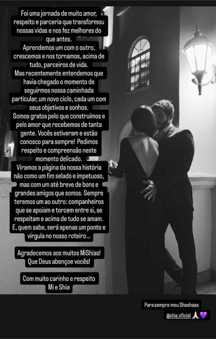 YRComenta's tweet photo. Michelle e Shia anunciam a separação. Gostavam do casal? https://t.co/tDRGCSQs8f