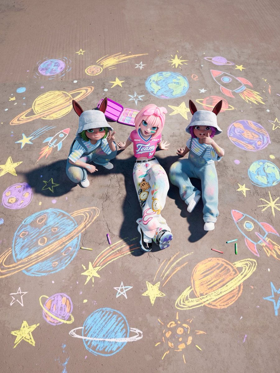 Apoki2's tweet photo. 🖍️✨🪐🚀🖍️ 

#APOKI #아뽀키 #アポキ https://t.co/gR4NoIgNO2