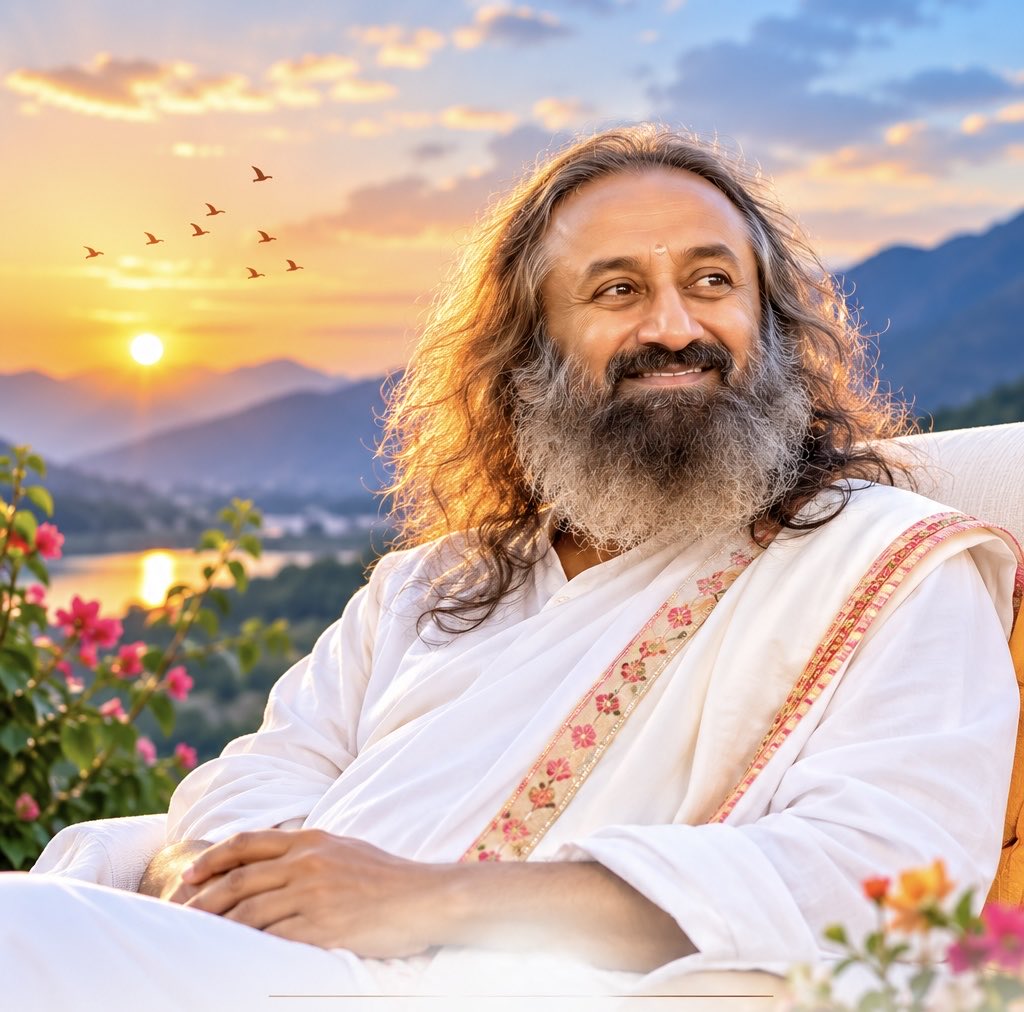 JGDSwamiji's tweet photo. When the mind takes rest in the vastness of consciousness, only then can it know the truth.
@Gurudev 🌹🌺 https://t.co/zKS8HSEOdM