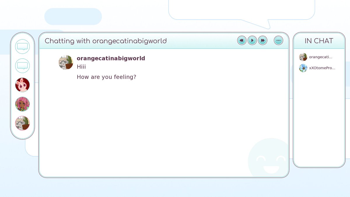 s_sugarmoon's tweet photo. Why are these guys sliding into your DMs? o.o You've got a fanfic to write!

Destiny is Typing...

Demo on itch: https://t.co/sM2tTwPWpk

#indiegame #otomejam #datingsim #otome #chatsim https://t.co/Ws0m06ldLQ