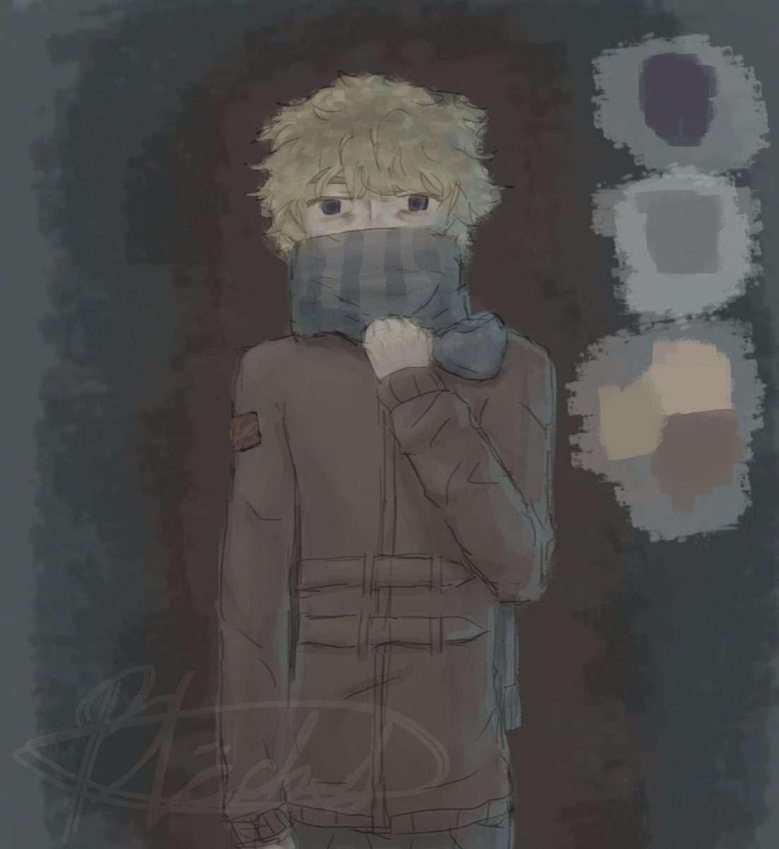 KiraaMiko's tweet photo. inspired by guys who wear brandy clothes and #Pyanyasha 's artstyle ofc🦇

#art #digitalart #russianartstyle #drawing https://t.co/rbnQ8iF6Ph