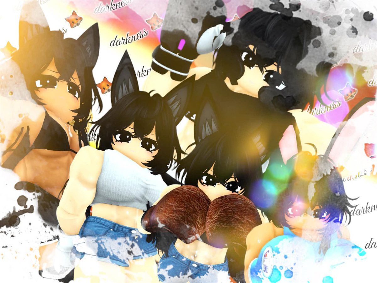 Darknessfoxboxe's tweet photo. Soooo- I feel like a dumbass my amazing friend noodles @Popcorn_373 just reminded me about the posters they made for me I just forgot to save the files lol😭 anyway tho enjoy these amazing posters~🦊🥊 made by @Popcorn_373 https://t.co/vdLFUOJhGP