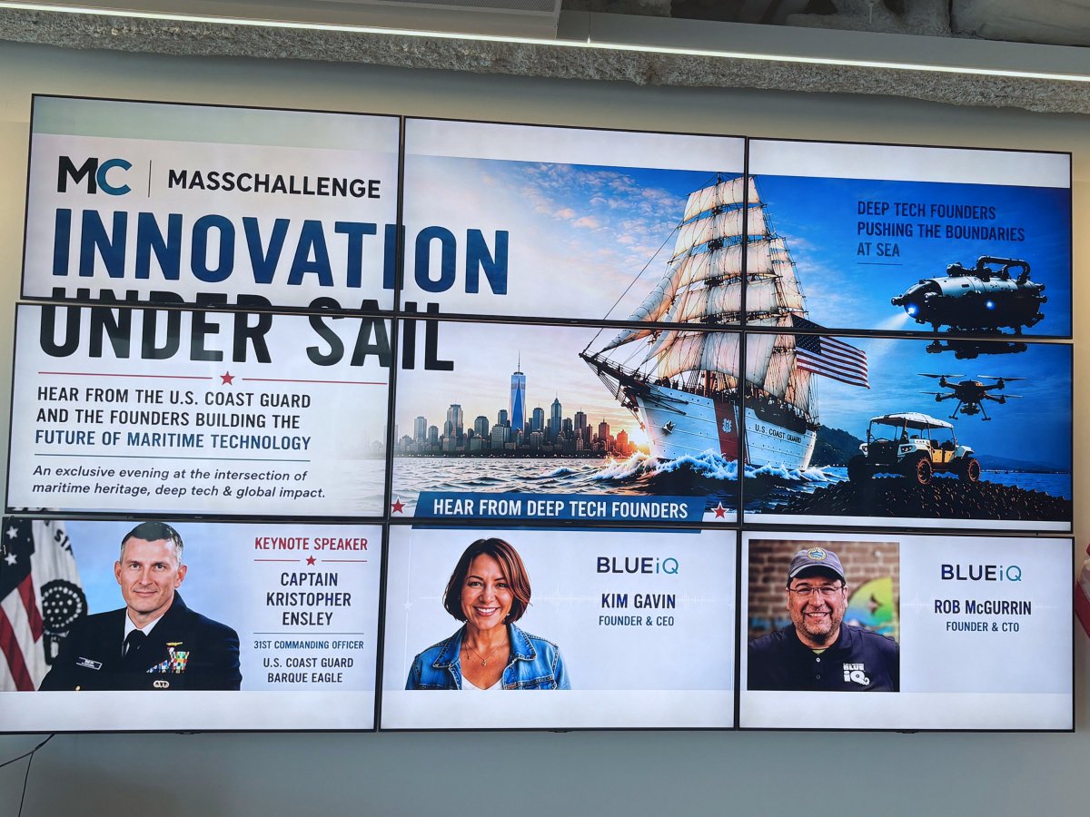 MassChallenge's tweet photo. The hardest problems don't just require breakthrough technology. They require people with the character and resilience to keep going when the path isn't obvious.

Thanks, Captain Kristopher Ensley of the USCGC Eagle, for a memorable conversation during Sail Boston.

#Resilience https://t.co/rTWkopDgL0