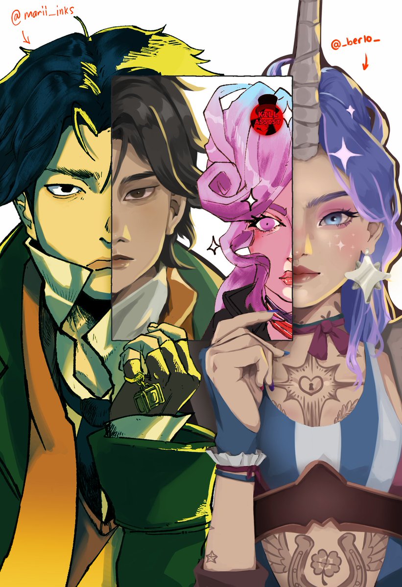 _berlo_'s tweet photo. 2 artist trend collab with @marii_inks  but its our mains 

#deadlock https://t.co/c5NzalpHYQ