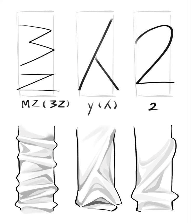 LimboSketch's tweet photo. Try this fold drawing method in your next drawing session! https://t.co/HofmA8TVpB