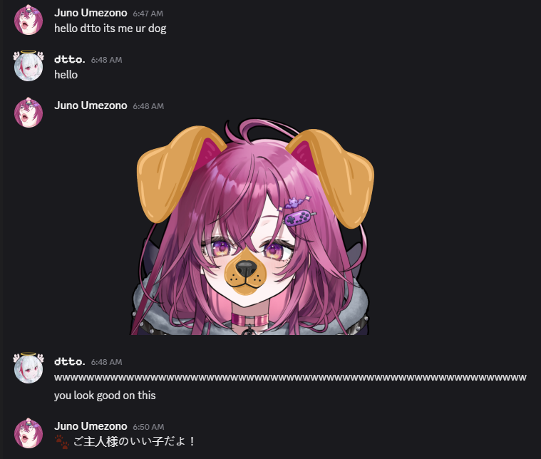 junoumezono's tweet photo. 🐶 ワンワン！ https://t.co/YlAToB43bB