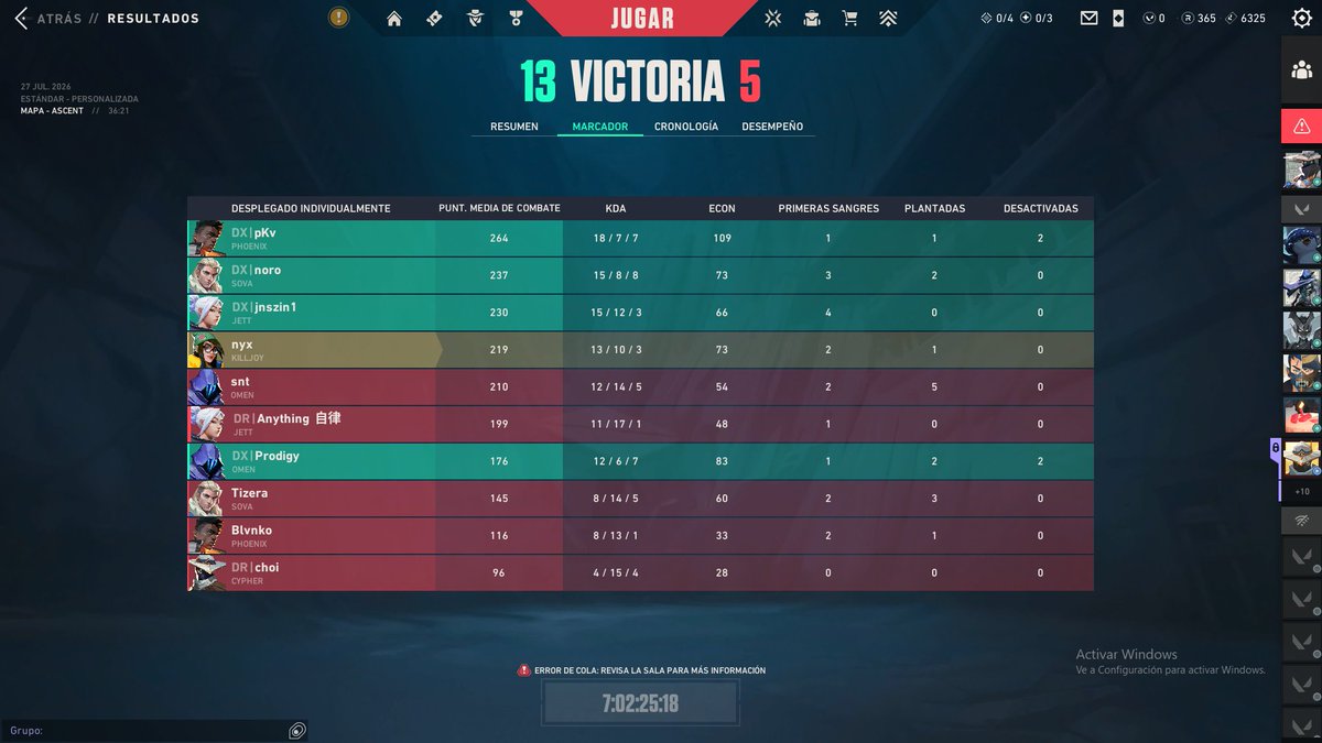 nyx16y's tweet photo. 1x0 vs @ShogunEsportsGG y 1x0 vs @DR_EsportsGG  en la @esports_ecl. GGWP. Cada vez mejor con el roster @DEXTERITYcl, dejo unos clips medio normales.

@alonsox470 @Luwottini @jnszin1  @norovlrr @pKvfps @BskTemperate @lil1enn https://t.co/nCCs2PcDGD