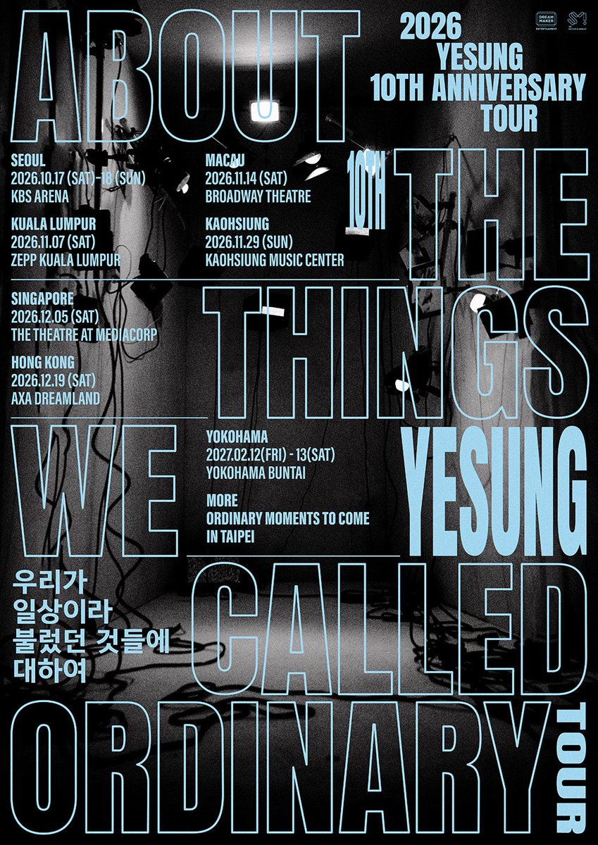 YESUNG_smtown's tweet photo. 슈퍼주니어 예성, 데뷔 10주년 기념 亞 8개 지역 투어 개최!
10월 17~18일 서울부터 시작…‘명품 보컬’ 스테이지 총망라

https://t.co/xggepMtoWa

#예성 #YESUNG
#슈퍼주니어 #SUPERJUNIOR 
#ABOUT_THE_THINGS_WE_CALLED_ORDINARY https://t.co/6uiCqpf7Fj