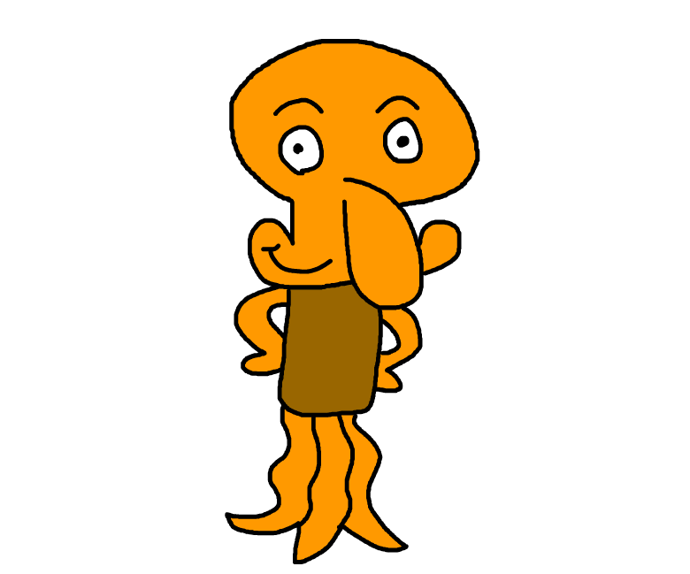 SuicideCrimsonF's tweet photo. Ok so get this. The team was all hanging out in a Call, and we were drawing. I made this random character on accident and we are calling him Little Orangeward 😂 He's a little character we made. We might add him to the Mod, Lol. As a Joke Song. https://t.co/MhdEKvshQj