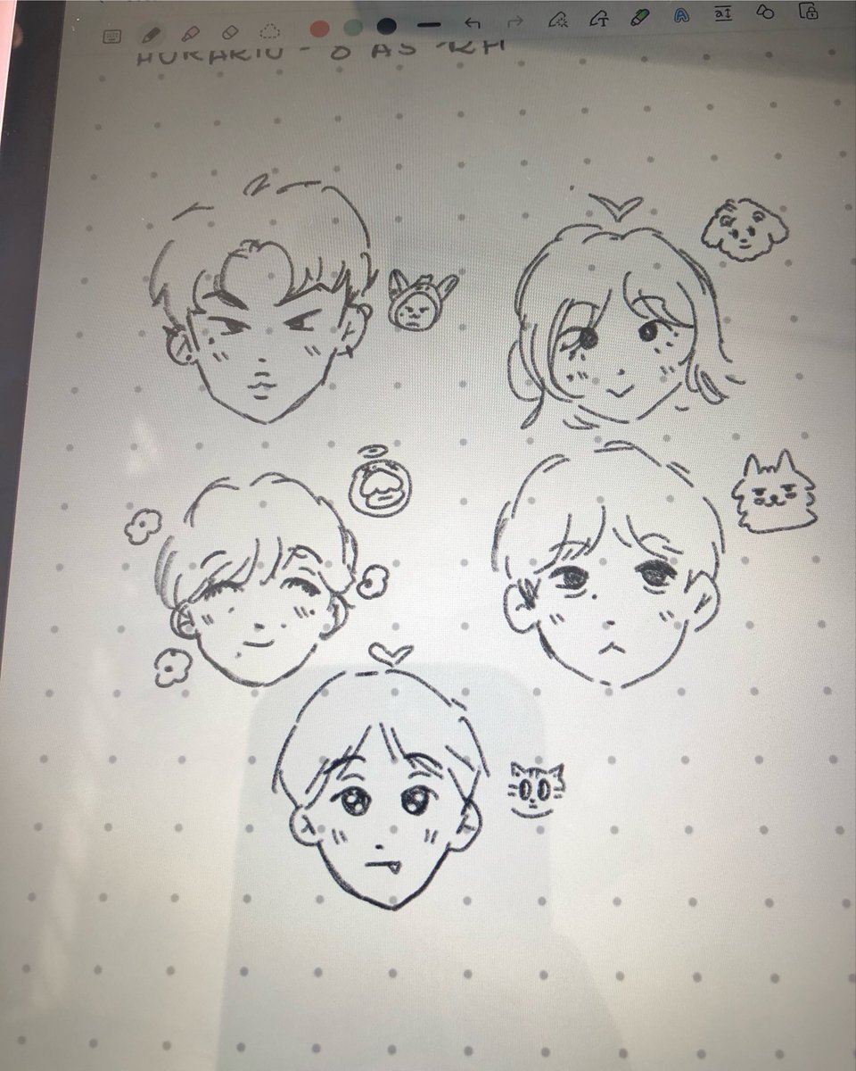 kngseugi's tweet photo. desenhos despretensiosos no trabalho. https://t.co/GTxsCpdmxD