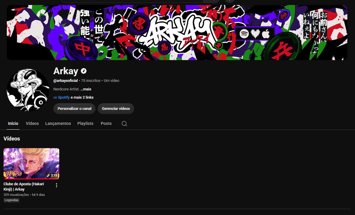 arkayoficial's tweet photo. Recentemente, o YouTube vinculou meu antigo canal ao perfil de outro artista, aparentemente um músico russo. Com isso, um público que não tinha interesse no meu conteúdo passou a chegar ao canal, prejudicando bastante o alcance das minhas músicas.

Foi por esse motivo que decidi recomeçar e criar este novo canal.

Se você gosta do meu trabalho, peço sua ajuda para reconstruirmos essa comunidade. Cada inscrição, curtida, comentário e compartilhamento faz uma enorme diferença nessa nova fase.

A partir de agora, a ideia é lançar uma música nova a cada 3 semanas, e a próxima será anunciada em breve.

Obrigado por estarem aqui e por acreditarem no meu trabalho. Amo vocês e espero contar com a presença de todos nessa nova jornada ❤️