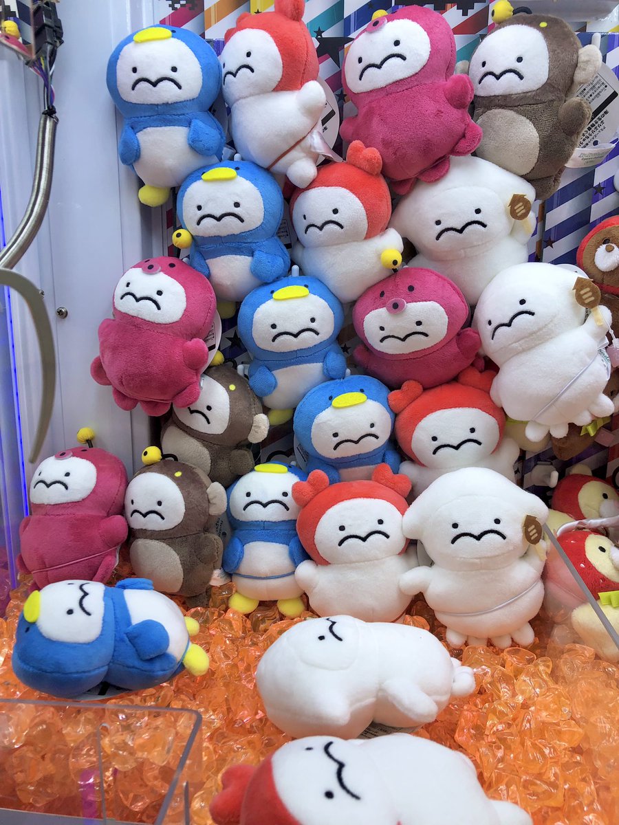 Taito_tanuki4's tweet photo. 🛸新プライズ情報👾

ぷりぷりうちゅうじん
海の生き物着ぐるみマスコット

当店、地下1階にて展開しております！！🍑

#タイステ
#札幌
#ぷりぷりうちゅうじん https://t.co/eP4yLCBtcP