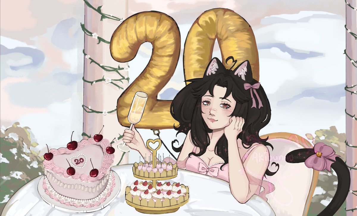 Akibunnn's tweet photo. @_VGen_ Hai! Thank you for this opportunity! Im Ami and I specialize in digital illustration 
Commission Site: https://t.co/pqmDiaCRau
Vgen Profile: https://t.co/BCTnGYB67E https://t.co/gKeiwovZQ5