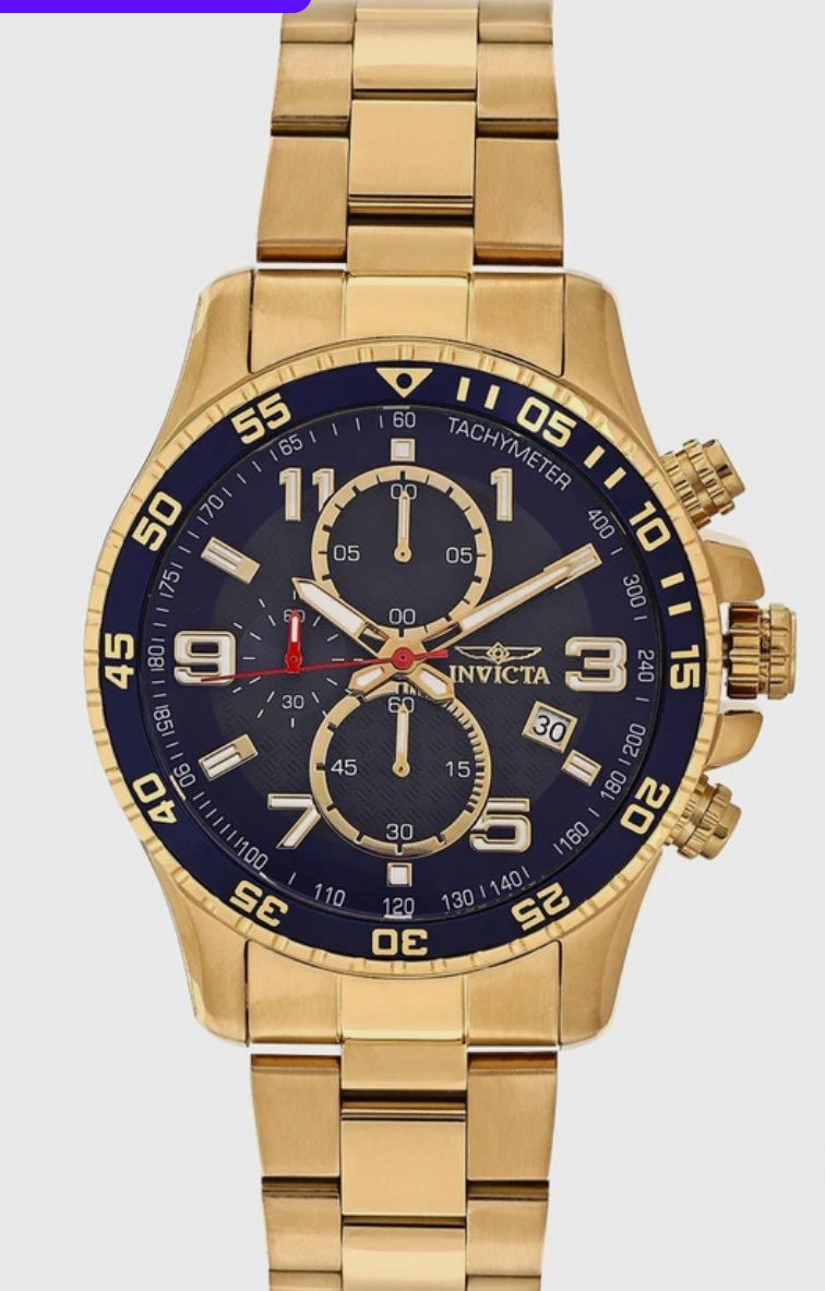 umeshnnaik9's tweet photo. @InvictaMovement Amazing watch, small sugestion any possibility in next model  chrono &amp; inner circle are reduced in size or designed such tht no's are not cut &amp; number 12 being included, beautiful timepiece,pls launch in more colour dials for India.Thanks. Since don't see any odd no's dial  watch https://t.co/LPl3uD6b0m