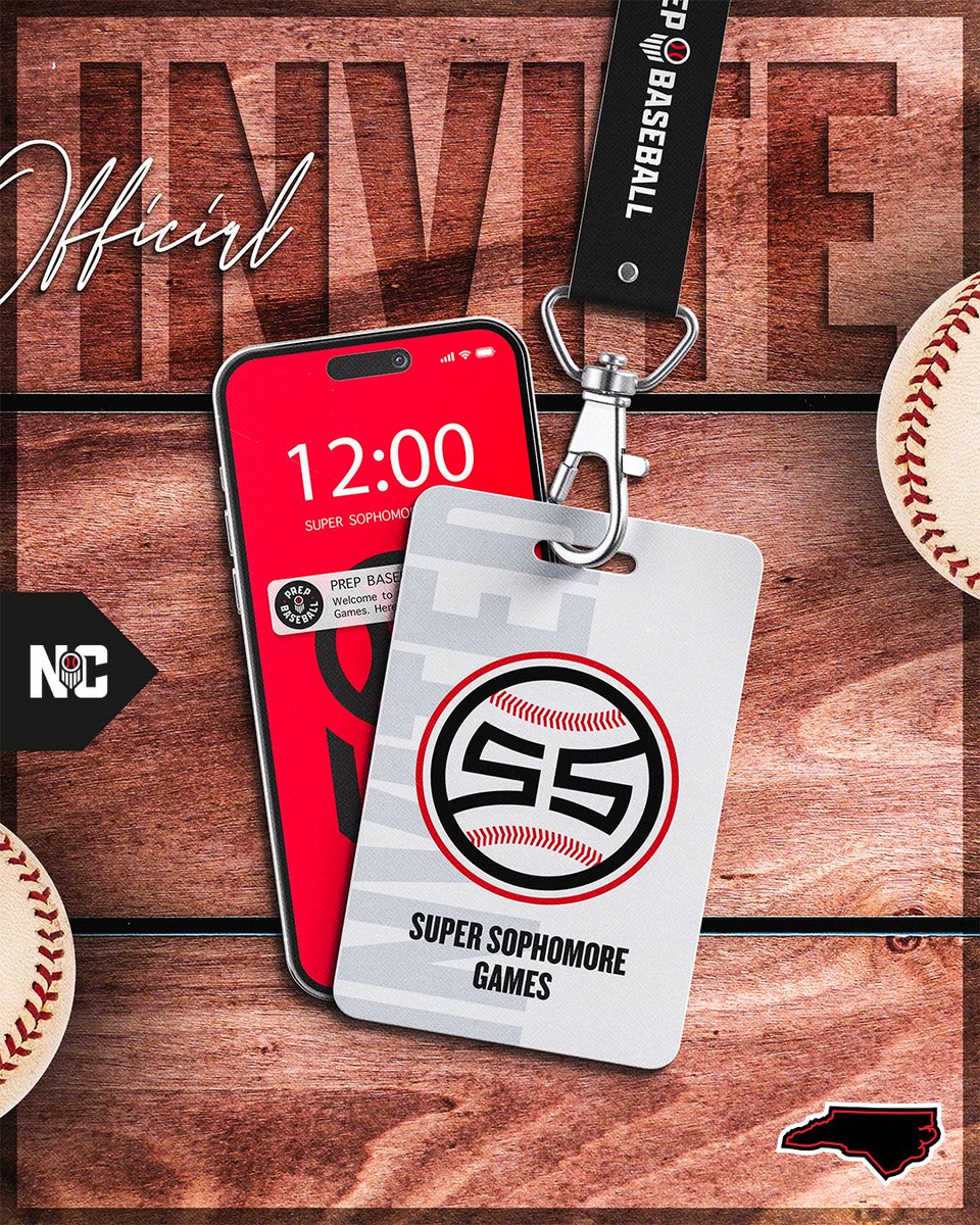 PrepBaseballNC's tweet photo. ⭐ Super Sophomore Games

Player spotlights and roster info coming 👀 

Info and Coverage ⬇️ ⬇️ 
https://t.co/nal8BXypik https://t.co/gxqYnvZKAE