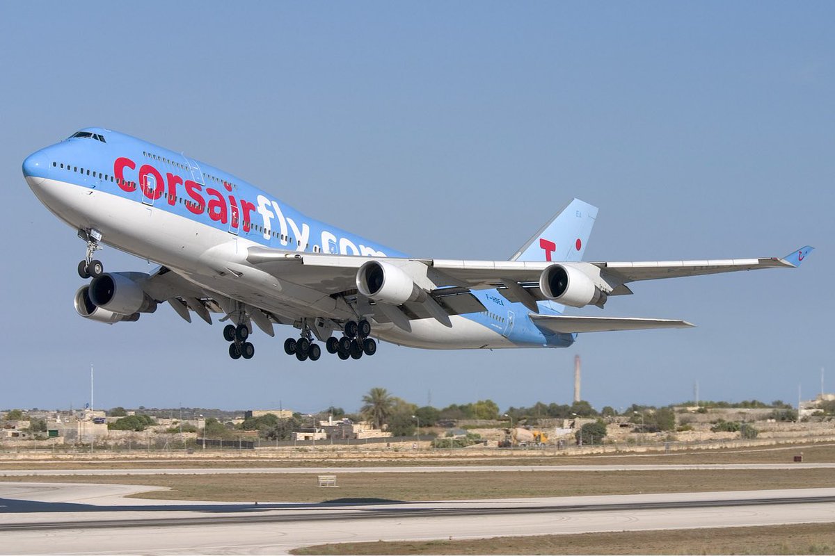 BigIronLB's tweet photo. Corsairfly B747-400 https://t.co/d13xOSq5gI