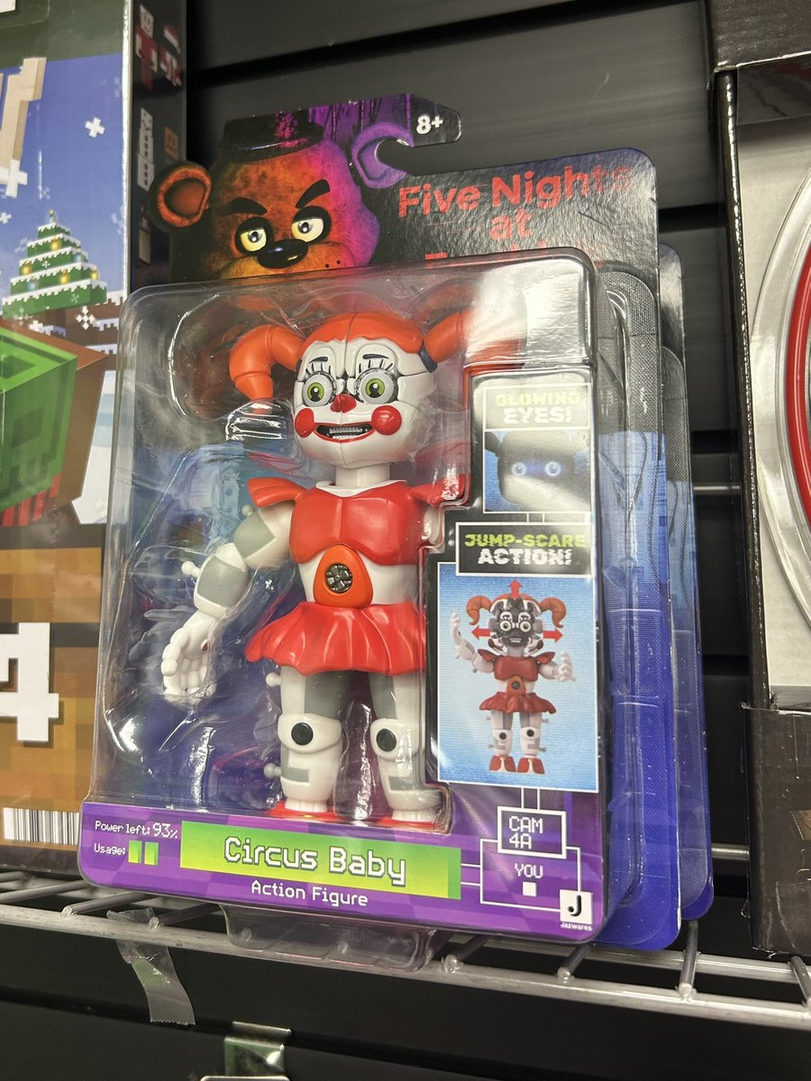 FNAF_Byrd's tweet photo. Holy Jazwares finds at GameStop https://t.co/csYhsQRbFq