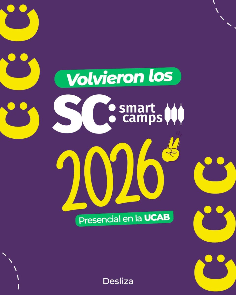 enlaucab's tweet photo. No los mandes a un campamento aburrido, envíalos a construir su futuro🔥

¿Quieres que tus hijos aprovechen su tiempo descubriendo su verdadera pasión? Descubre los Smart Camps #UCAB, un espacio en el que la tecnología, los negocios, la ciencia y la creatividad se unen en una experiencia de aprendizaje inmersiva.

Elige entre las cinco series diseñadas para revolucionar su forma de pensar:
🤖 Serie TECH
🧬 Serie Crazy Art & Science
📈 Serie Wallstreet & Cripto
💼 Serie Business
🏗️ Serie Design & Construction

Cada programa consta de 30 horas académicas llevadas a cabo en 5 días de pura diversión y aprendizaje práctico.

No dejes que se queden atrás. ¡El futuro es de los que se preparan hoy!🚀

¡Cupos limitados!📲https://t.co/fVPBcn6Pgm
WhatsApp📞 0424-1374373