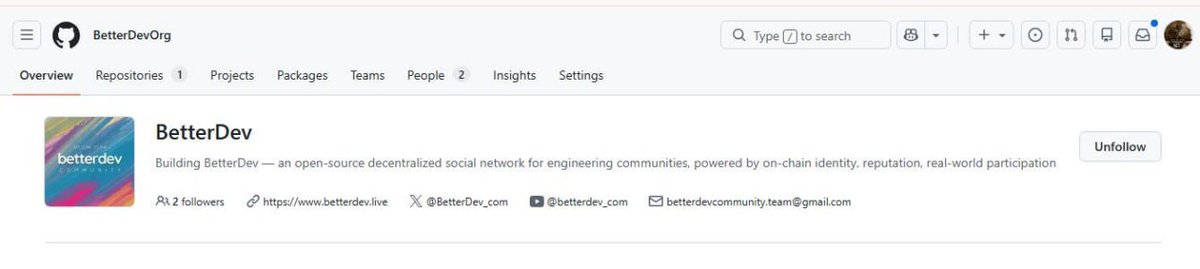 BetterDev_com's tweet photo. We're just getting started.

If you're passionate about open source, Web3, TypeScript, React, Solana, or community building, we'd love to have you contribute.

Check out our open issues and help shape BetterDev from day one. 🤝💙

https://t.co/2kK4Kj5R2E https://t.co/nvxj5ivlE1