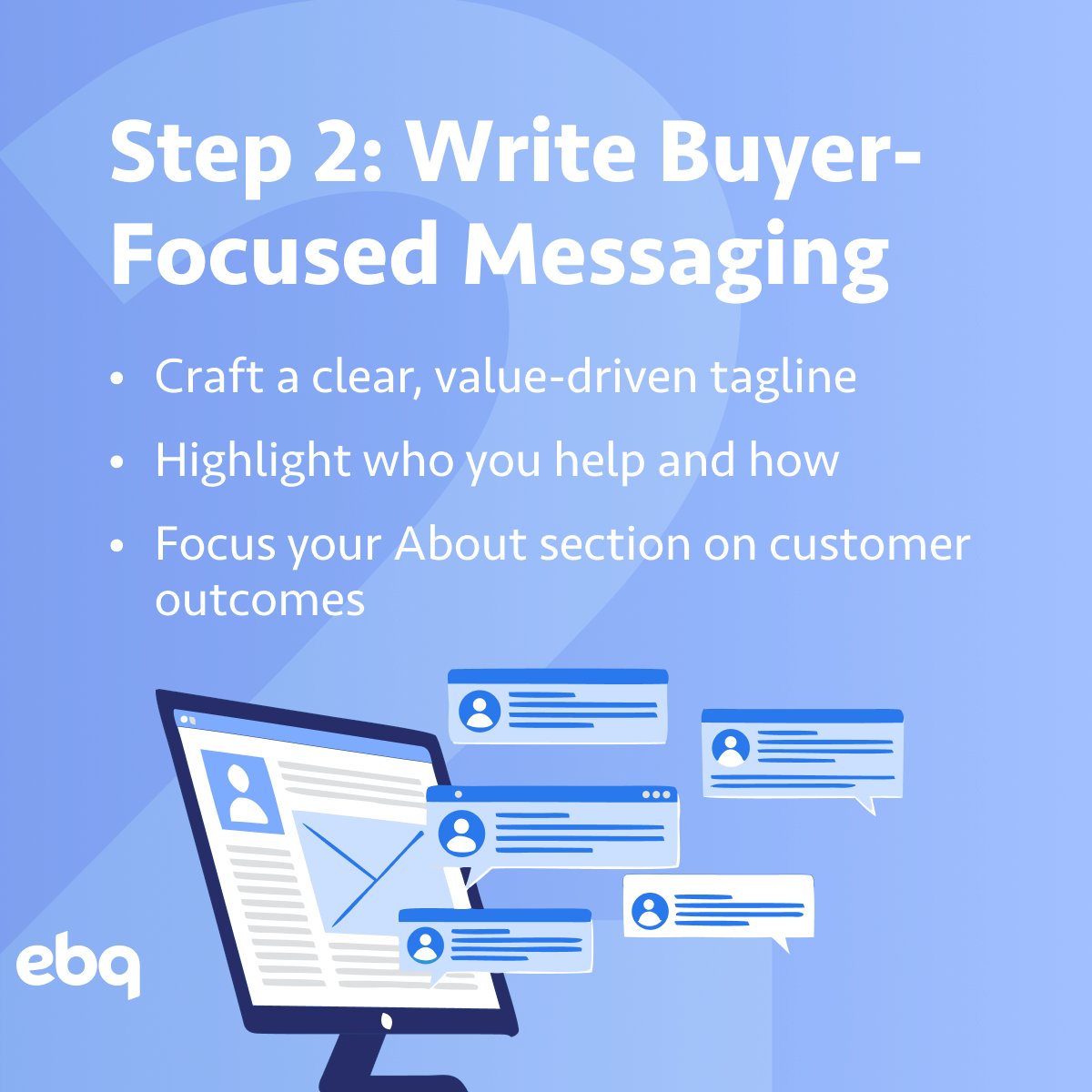 EBQuickstart's tweet photo. Your LinkedIn Company Page is often the first impression potential buyers have of your business.
Every element of your page can help support B2B growth. 

Read more: https://t.co/OSdB4sbfQH

#B2BMarketing #LinkedInMarketing #DemandGeneration #ContentMarketing #RevenueGrowth https://t.co/TCnyDR98bl