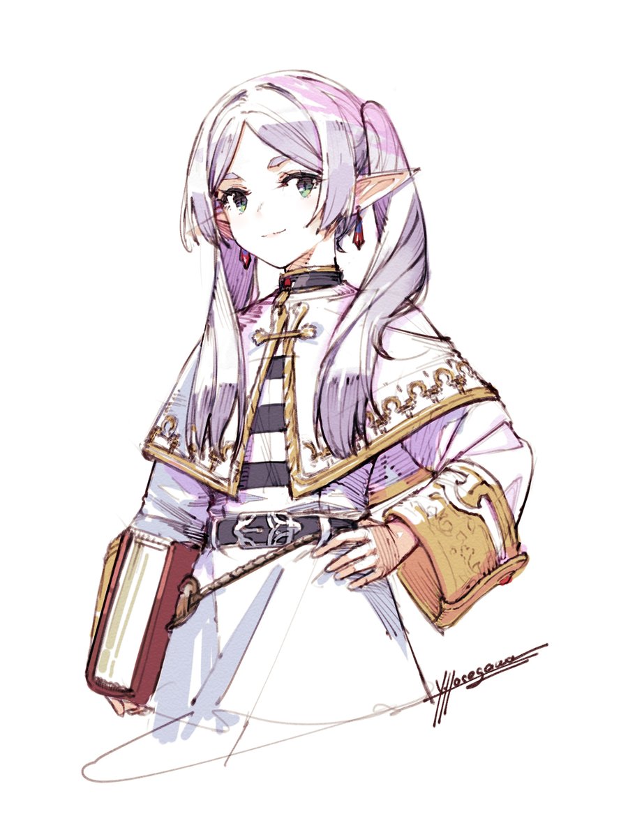 yayaoekaki's tweet photo. ペン設定調整したので試し書きフリーレン🖊️ https://t.co/0LyXWSbHiK