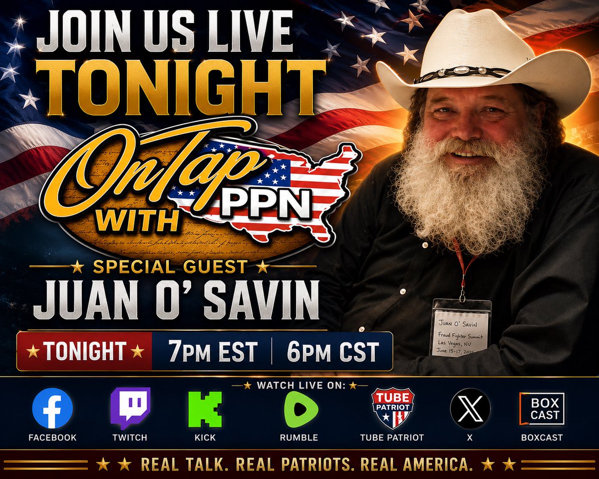 AndCorlew's tweet photo. Join in tonight with Warren, Matt and Juan. 6 o'clock central. https://t.co/871azew6oj