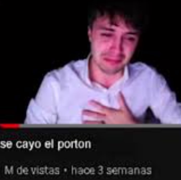 floreceme's tweet photo. se me cayó el portón por la re chucha https://t.co/yj9Hf371fO