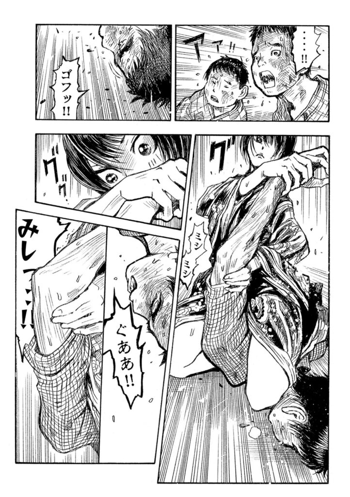 kakutouM_DB's tweet photo. 漫画「ヴィラネ��� ―真伝・寛永御前試合― 3巻」では、関節技を掛けて、骨を折ることに快感を覚える女の子が登場します。関節を折るミックスファイトシーンもかなり長く、とてもお薦めです！ https://t.co/8GVGKBywXh https://t.co/btxrNgGMtP