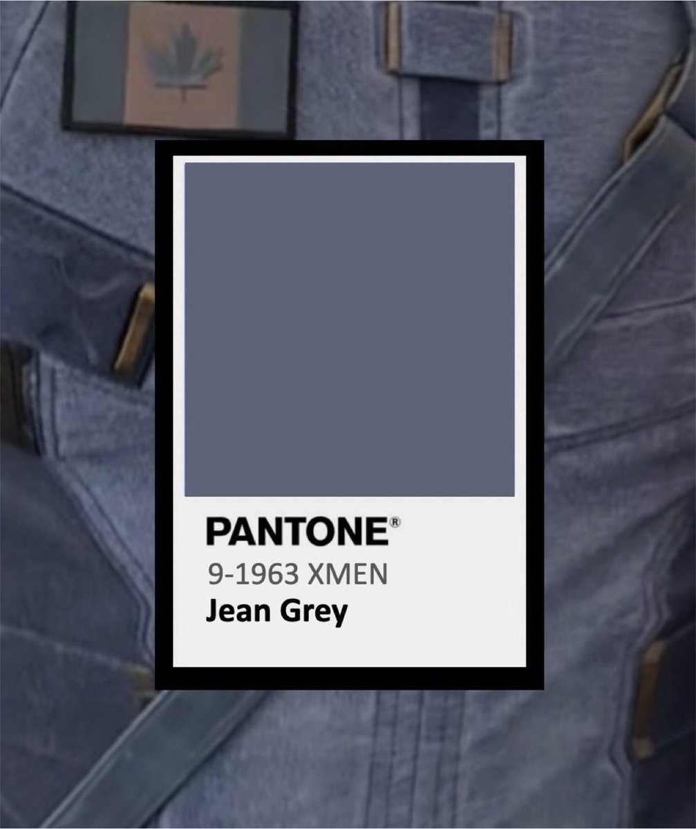 MCUFilmNews's tweet photo. Ryan Reynolds reveals the name of his Deadpool costume color for #SDCC:

“Jean Grey.” https://t.co/KjEDSHP835