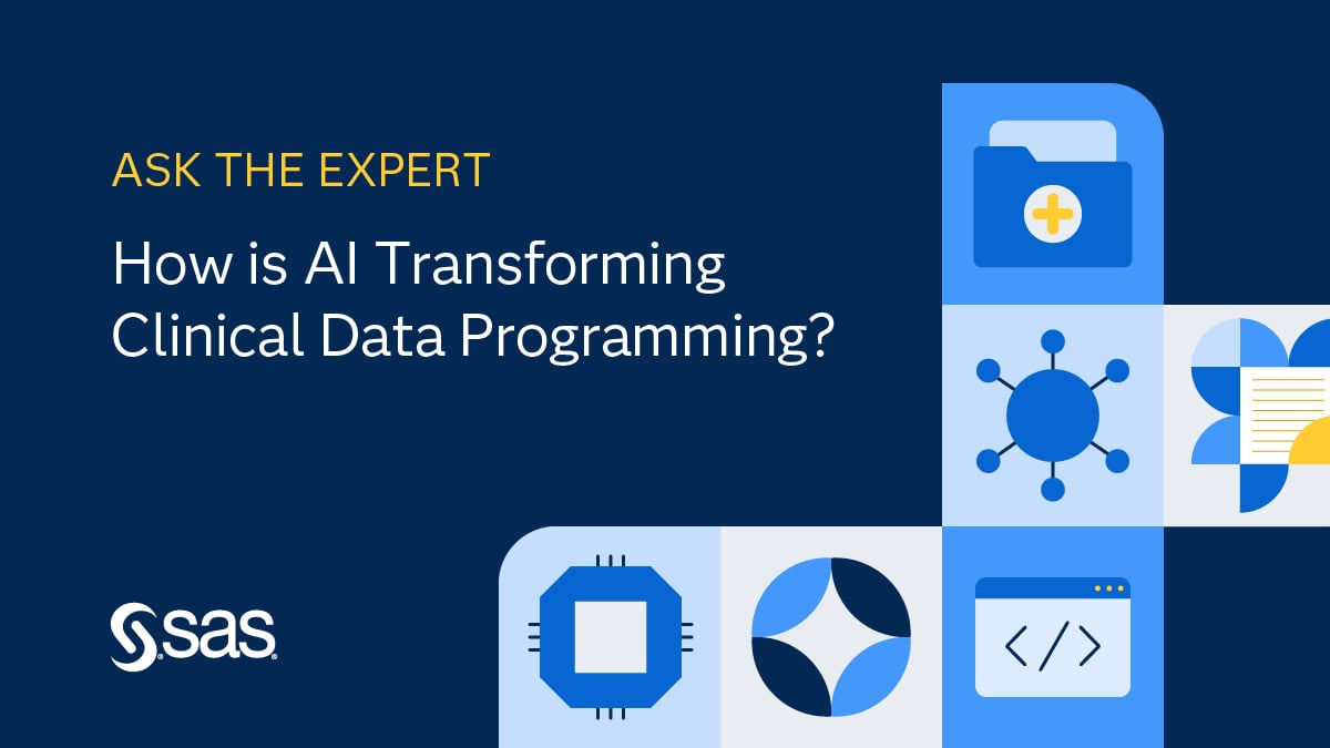 sacambro's tweet photo. See how AI-assisted clinical data transformation can automate CDISC mapping and code generation, helping accelerate trials while improving quality and compliance. 📑 Join the #SASwebinar LIVE Aug. 4 at 11 am ET.
#SASAnalyticsExplorers #SASAdvocacyProgram https://t.co/akSfDMRjA0 https://t.co/CWWM6AdDtG