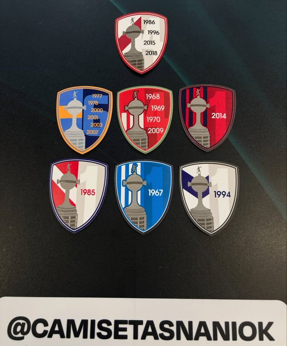 wmansilla's tweet photo. Lo cogido que debe estar el de Camisetas Ladri que puso todos los parches menos el de Independiente 

El Turco García se quedó corto https://t.co/Y6Vb40zzVk