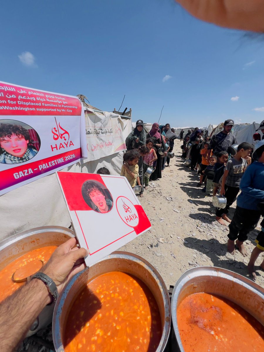 guychristensen_'s tweet photo. Help Feed Gaza Now - Our Distribution From May 26th, 2026 https://t.co/Yej0bhlbvC