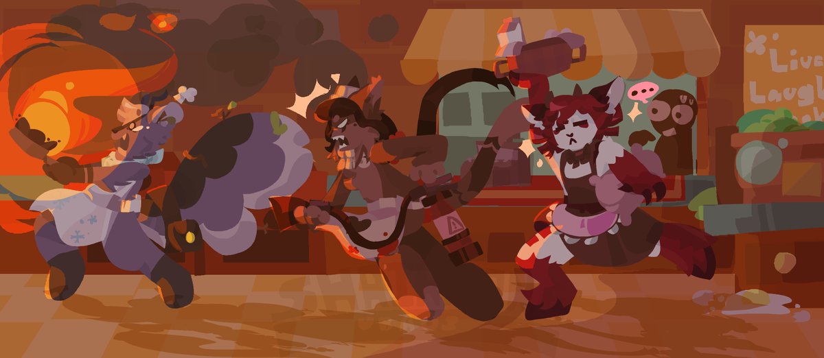 Shairmane7's tweet photo. Kofi art comm for InkNiko! https://t.co/4NEt1Rw5s0