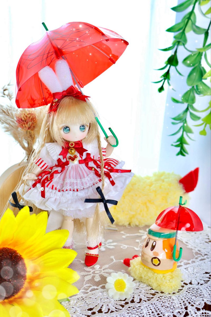 chacha_0415's tweet photo. おはようございます☀今日はわにゃ探しに出掛けてきます！紫外線とゴリラゲウウすごいので日傘等必須ですね🥺🦍

ラーラ「わど、はんぶんやけちゃうよ」
#とんぼ日和 https://t.co/uEIZcnR6fV